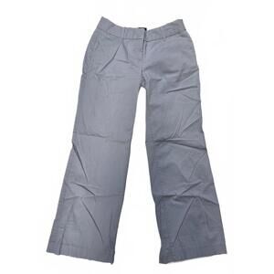 J. Crew City Women's Fit Grey Cotton Pants 26/30 Regular Stretch Flair